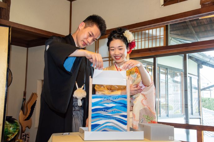 ウェディング絆の結婚式の演出