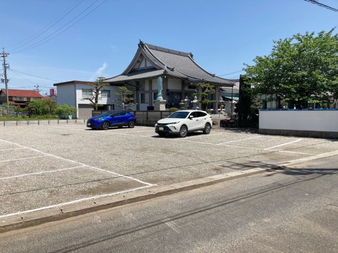 下末真福寺の新駐車場