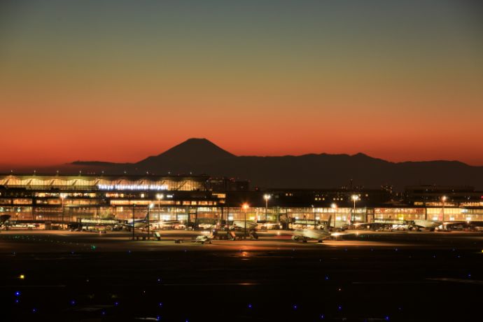 スカイウェディング羽田から望む夜景