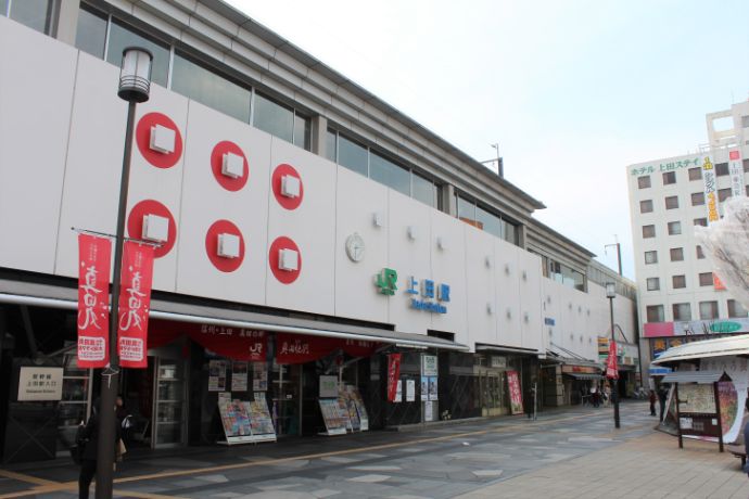 上田駅の外観