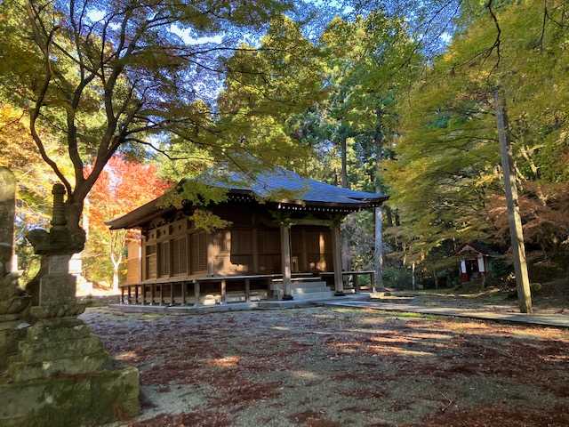 秋の峰山蓮華寺