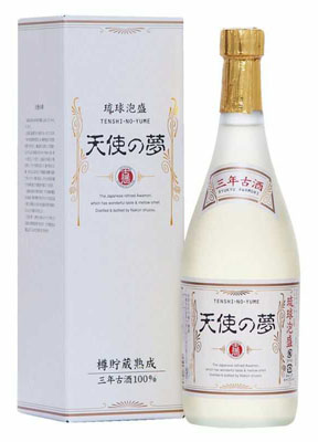 古酒100%の琥珀色の泡盛「天使の夢 720ml」