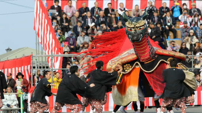 八代市の八代妙見祭の様子