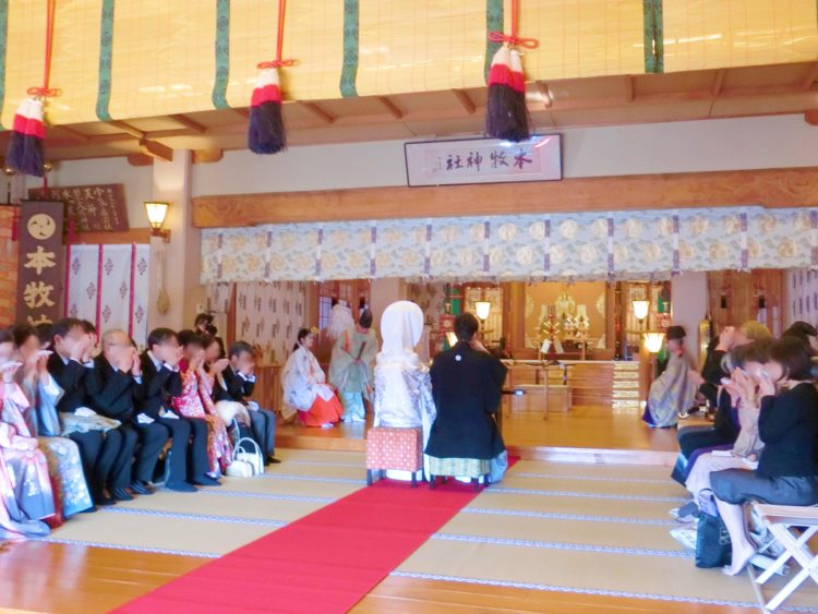 本牧神社神前結婚式