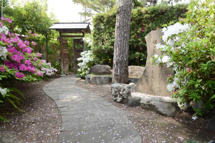 阿部野神社の中今亭入り口