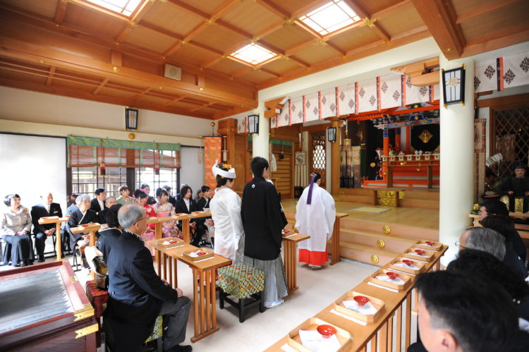 阿比太神社「神前結婚式」の内容について