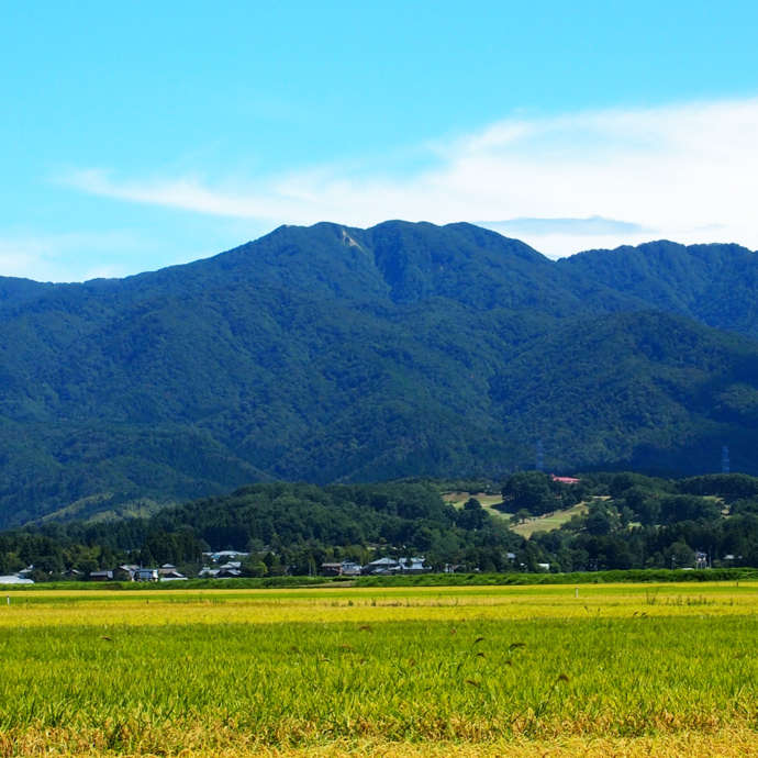 五頭山の風景