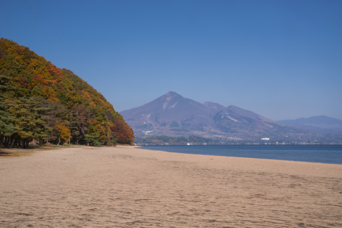 福島県会津若松市の中田浜ロングビーチ