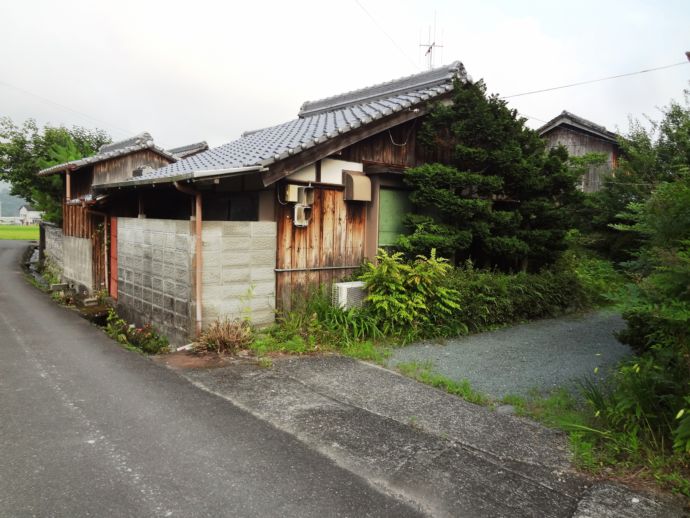 移住者支援住宅の外観