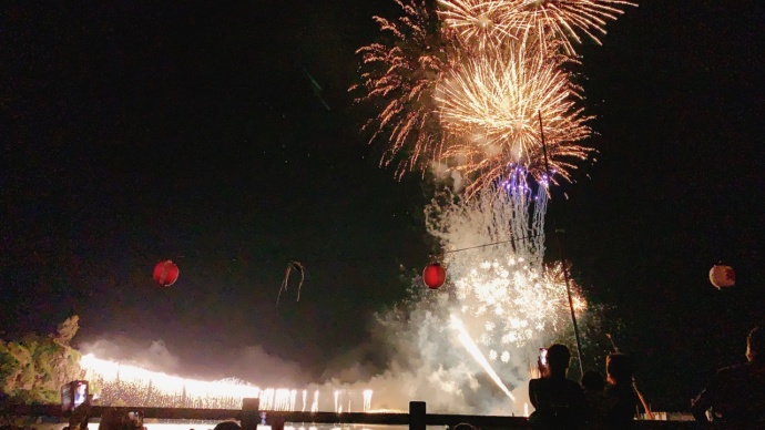 天城町の夏祭り