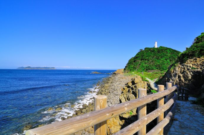 蒲生田岬の眺め