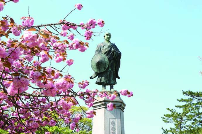 吉崎御坊跡の風景