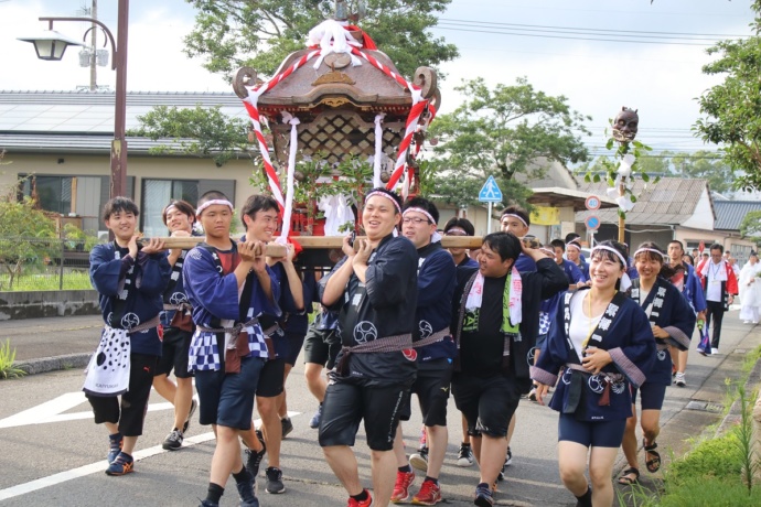 ふるさと夏祭りの様子