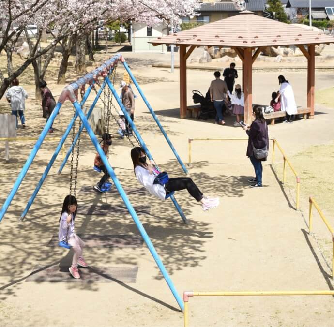 安曇野市の公園