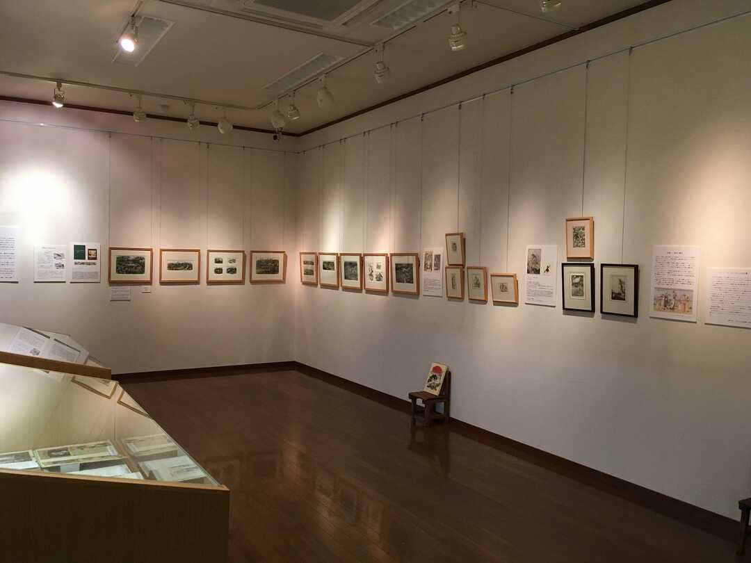 八ケ岳小さな絵本美術館に展示されている絵画