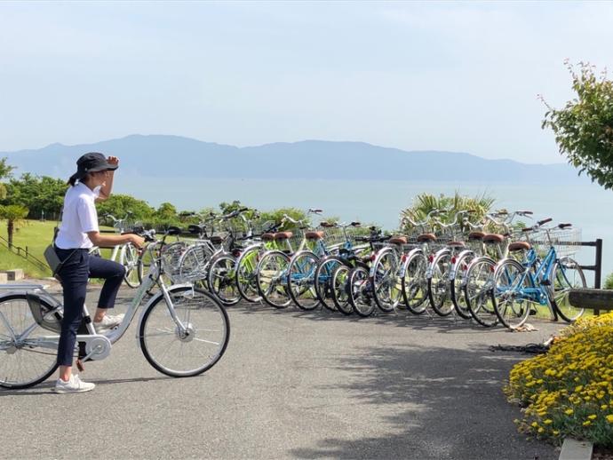 備前観光協会のレンタサイクル