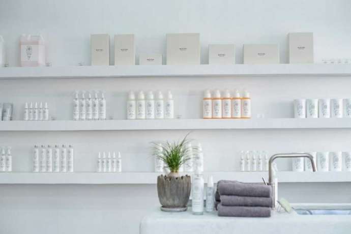 Laundry shop MATINAの店舗内観