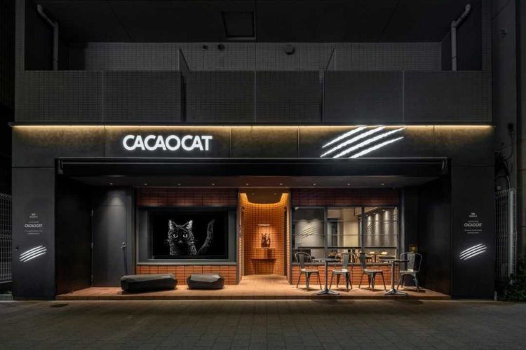 CACAOCAT 白金台店のテラス席