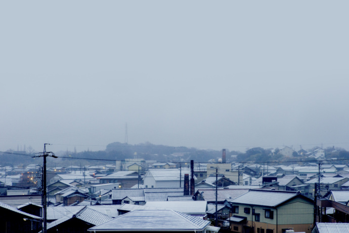 愛知県常滑市内の様子