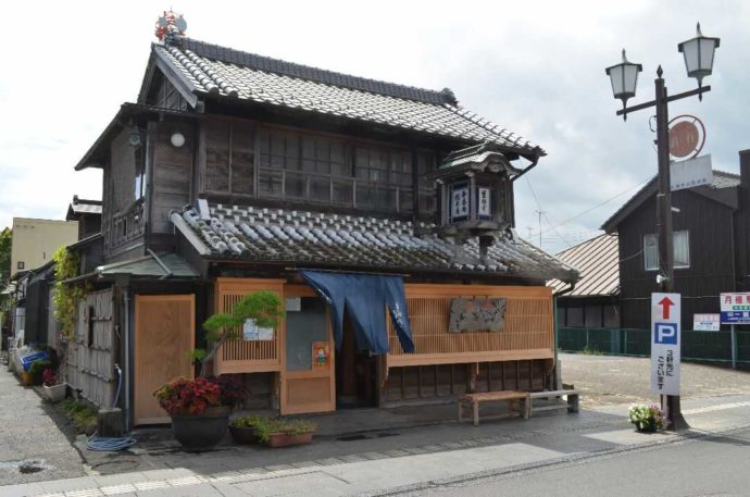 旧水戸街道蕎麦屋「吾妻庵」