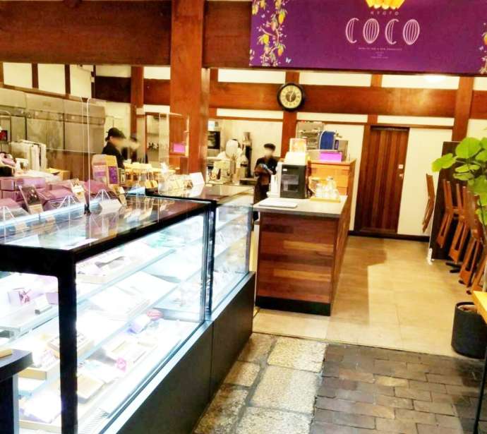 「COCO KYOTO 本店」の内観