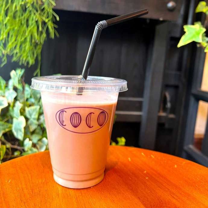 「COCO KYOTO 本店」のアイスのチョコレートドリンク