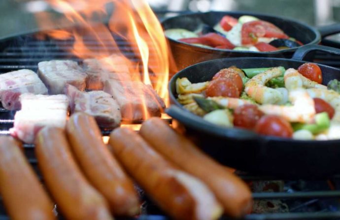 大源太キャニオンキャンプ場でのBBQ