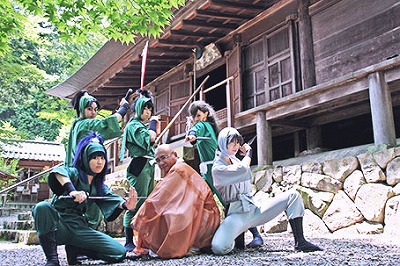 大國寺のコスプレイベント歴史空間