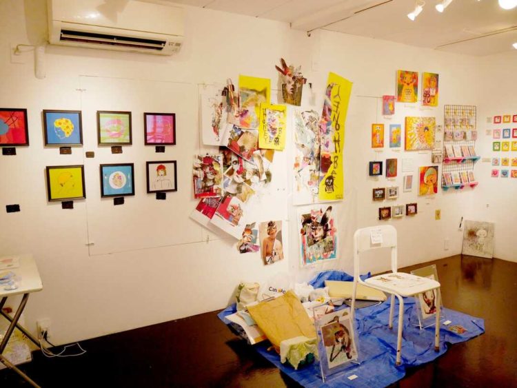 DESIGN FESTA GALLERYの展示物は種類が豊富