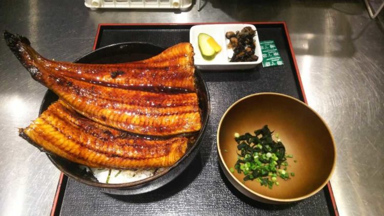 丼兵衛の浜名湖産うな丼