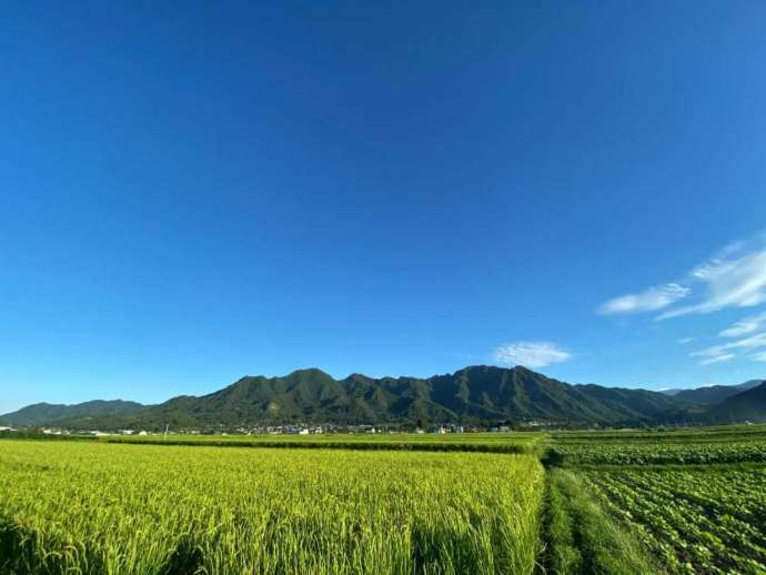 上田市塩田平にある独鈷山の麓