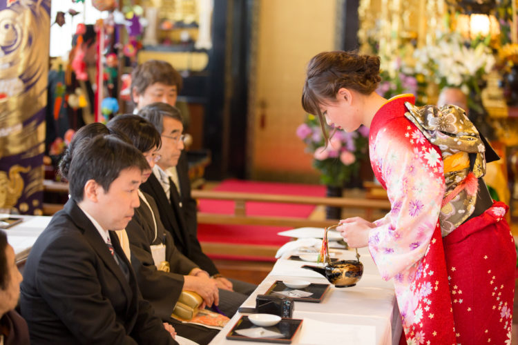 圓應寺の仏前結婚式の流れや所要時間について