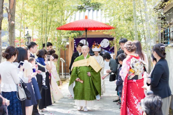 仏前結婚式を挙げることができる圓應寺の紹介