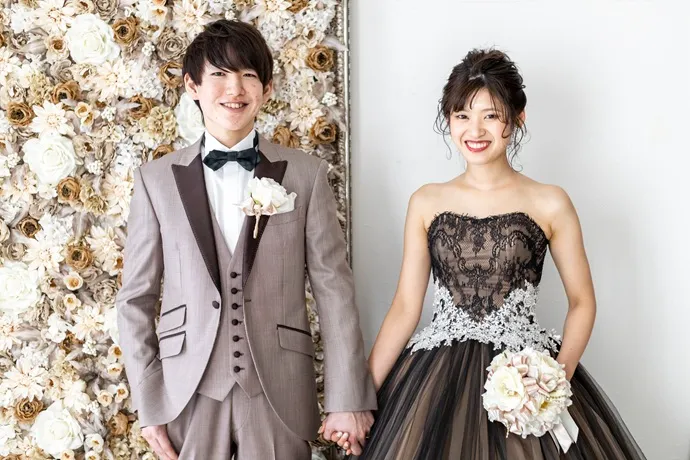 FAIRY BRIDALのスタジオでのフォトウェディング