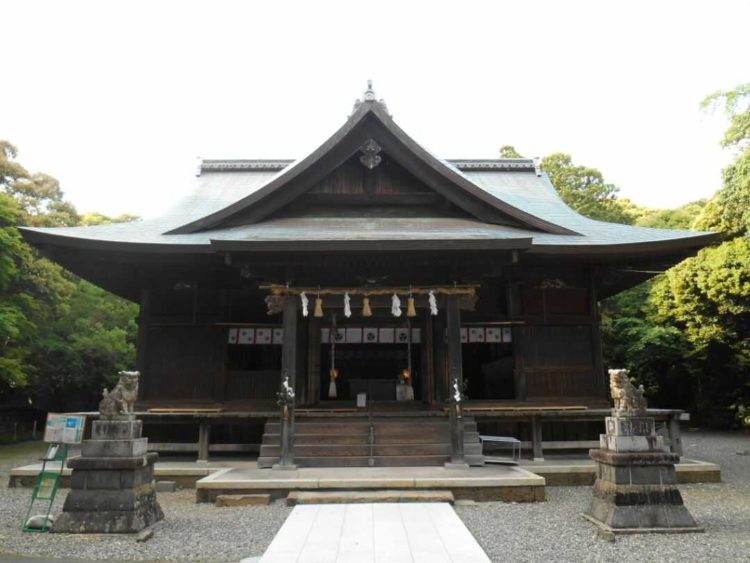 静岡県磐田市にある府八幡宮を拝観する