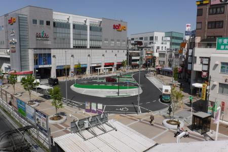 藤井寺駅周辺の様子