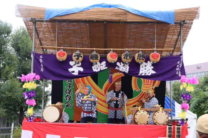 富士見ふるさと祭りの様子