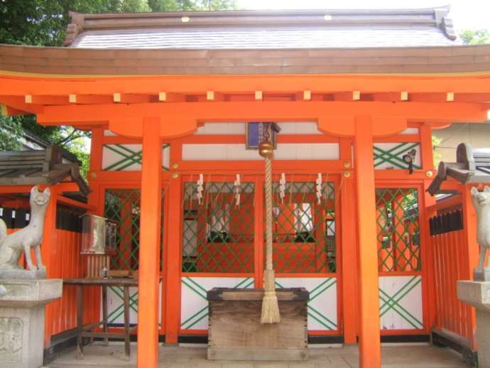 「藤森神社」の境内社・藤森稲荷社