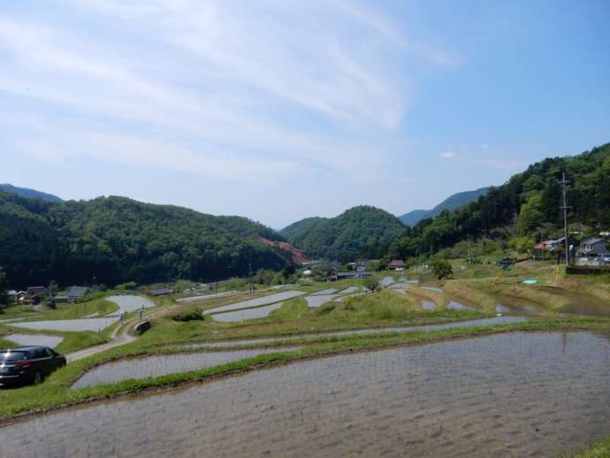 福知山市大江エリアの田園風景