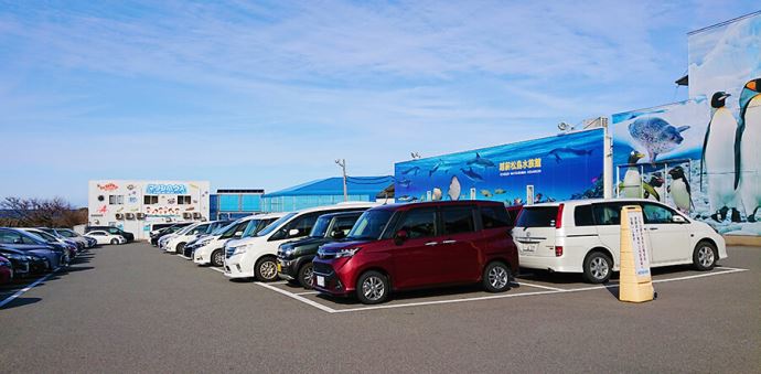 越前松島水族館駐車場