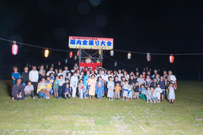 舟形町の堀内盆踊り大会