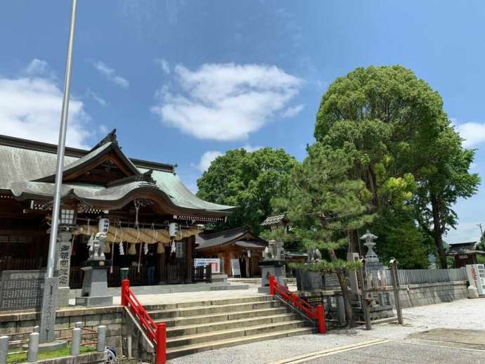 筑豊一ノ宮風治八幡宮の外観