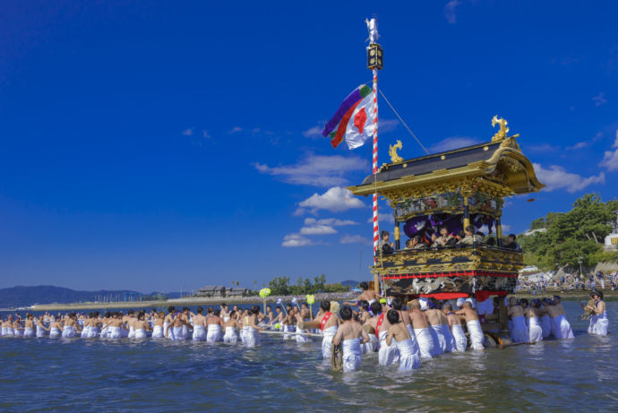 蒲郡市の三谷祭り