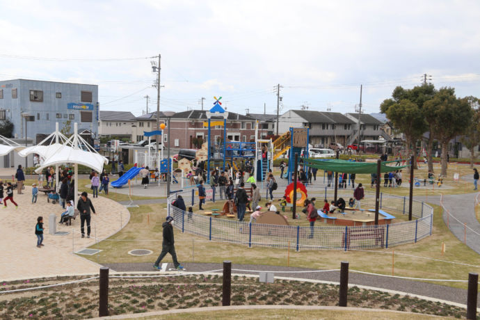 蒲郡市の水竹公園