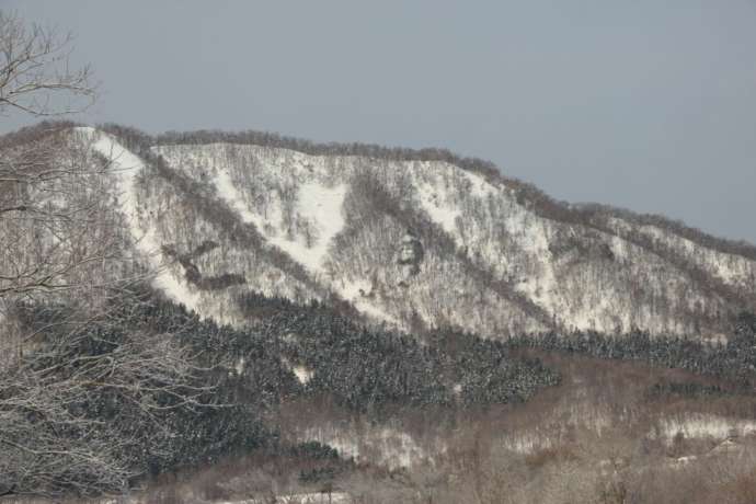 冬の銀嶺山