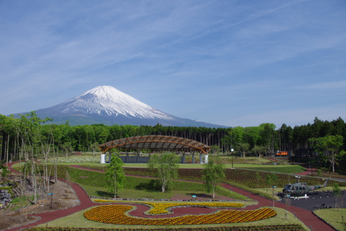 「富士山樹空の森」の園内