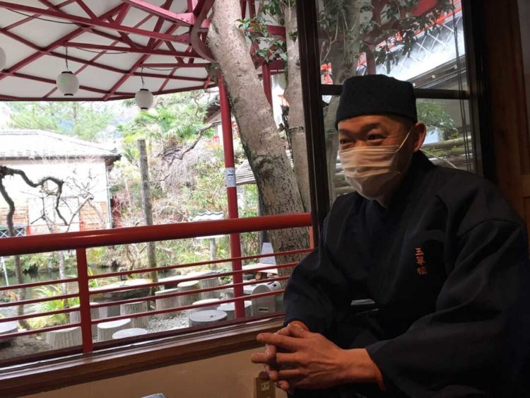 神奈川県厚木市にある広沢寺温泉 玉翠楼の本山浩太郎さん