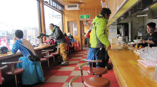 山麓CAFEの内部