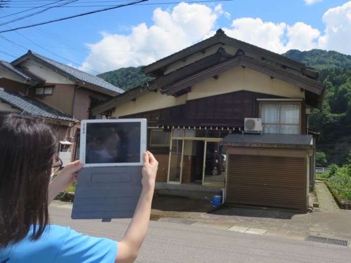 白山市のオンライン移住相談の様子