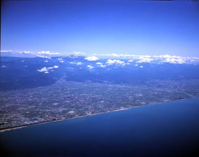 白山市の全景